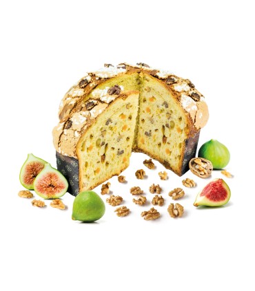 LINEA FANTASY PANETTONE ARTIGIANALE FICHI, NOCI E MOSCATO