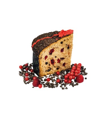 LINEA LATTA PANETTONE AL  CIOCCOLATO DI MODICA IGP E FRUTTI DI BOSCO